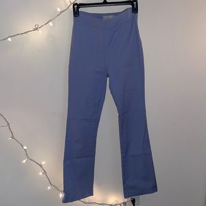 Light blue wide bottom leg pants